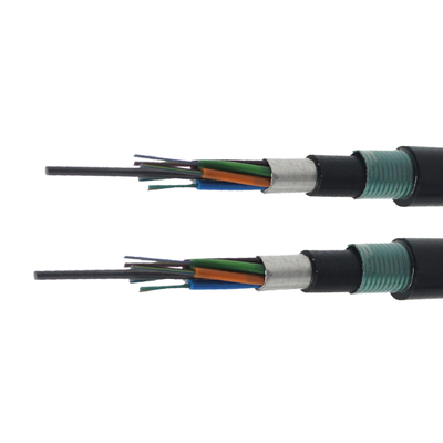 48 96 144 Core GYTA53 Direct Burial Fiber Optic Cable For Outdoor Installation