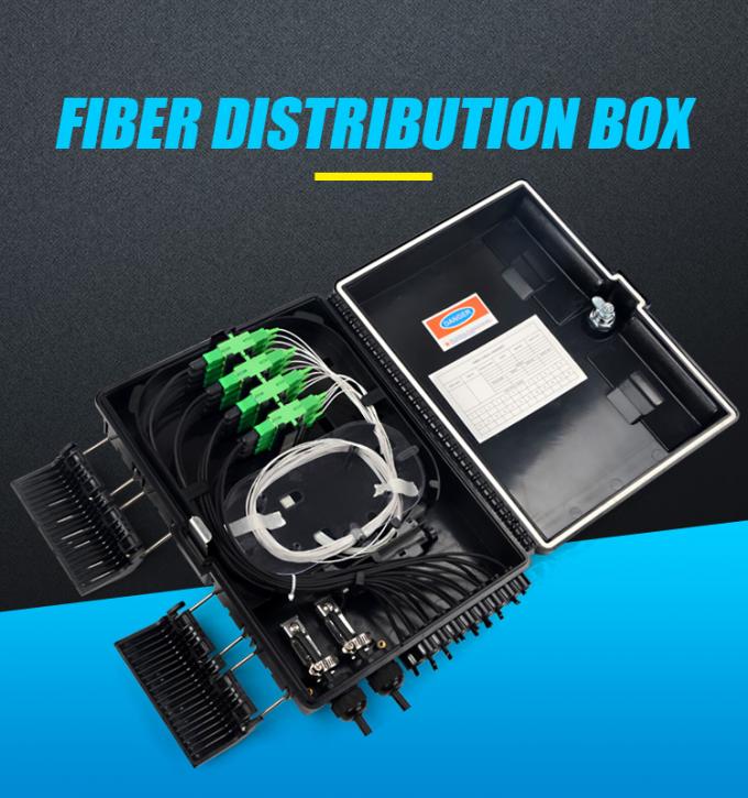 FTTB FTTX Fiber Optic Accessories 1x16 PLC Splitter Box Fiber Termination Box 2