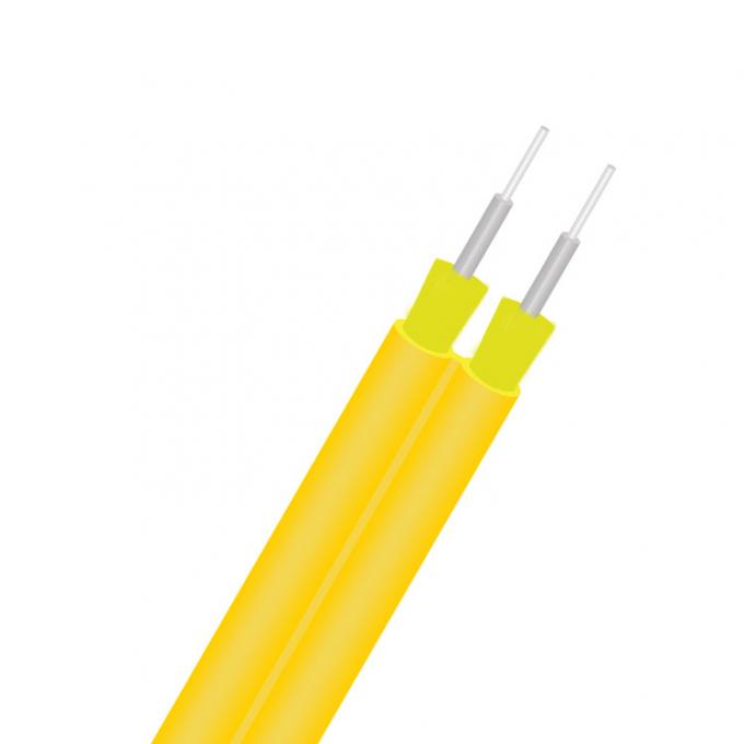 Multimode Indoor Fiber Optic Cable 2 Core Gjfjv Gjfbjv Duplex For Patch Cord 3