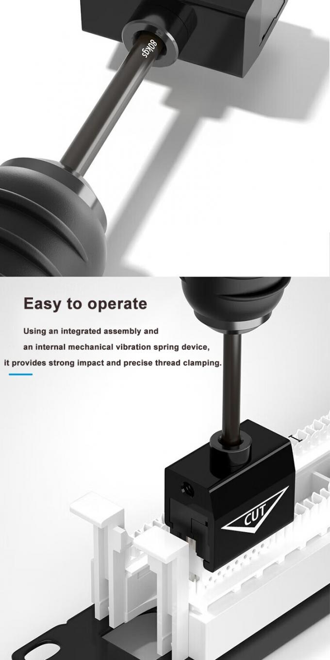 Network Tool Keystone Jack Tool Impact 110 Type Punch Down Tool for Krone LSA Module  3