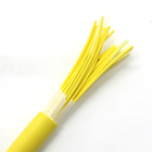 Tensile Strength Aramid Yarn Fiber Optic Distribution Cable Indoor 12 Core Sinlge Mode