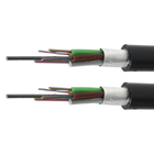 Steel Wire GYTA Fiber Optic Cable , 24 48 core Armored Fiber Optic Cable