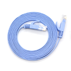 High Speed 24awg Ethernet Network Patch Cord , Cat5 Cat5a Flat FTP Internet Lan Cable