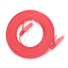 High Speed 24awg Ethernet Network Patch Cord , Cat5 Cat5a Flat FTP Internet Lan Cable