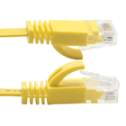 RJ45 Cat 6 UTP LAN Cable , Cat5e Flat Patch Cord 30awg Pure Copper