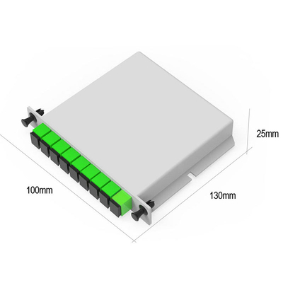 SC APC UPC 1X4 1X8 1X16 1X32 1X64 FTTH PLC Splitter Cassette Box Insert Type