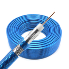 75Ohm Rg6 RG59 Coaxial Cable 305m 100m Four Layers Of Shielding CU Conductor