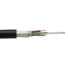 12 24 48 Core Single Jacket Adss Fiber Optic Cable Aerial Single Mode G652D Outdoor