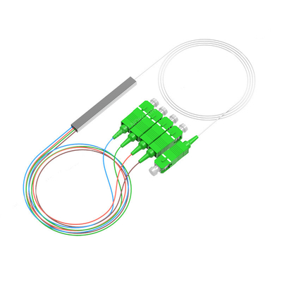 PLC Beam 1x8 Optical Fiber Splitter Parameters Can Be Customized