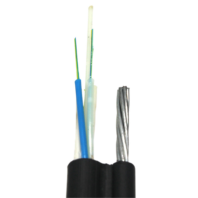 Singlemode Aerial Waterproof Outdoor Fiber Optic Cable GYTC8S 7x0.8mm