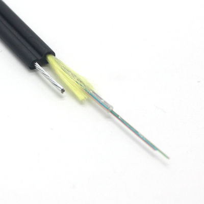 Self Supporting Figure 8 Fiber Optic Cable 8 12 24 Core SM G652 G657 Non Metal PE