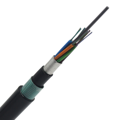 12 24 48 96 144 Core Underground Double Armoured Fiber Optic Cable GYTA53 GYFTA53