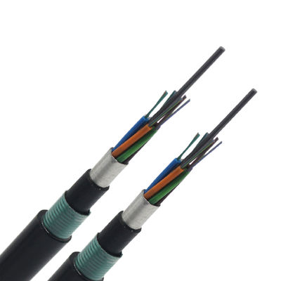 12 24 48 96 144 Core Underground Double Armoured Fiber Optic Cable GYTA53 GYFTA53