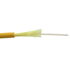 2 Core 4 Core Multimode FTTH Drop Cable FTTH Fiber Optic Cable With FRP Strength