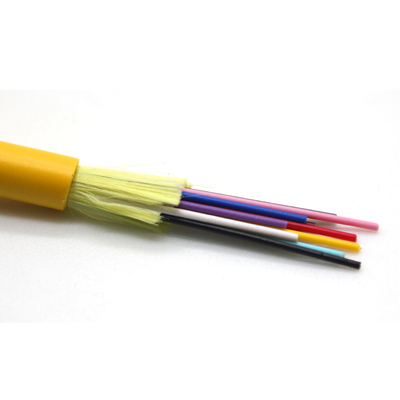 GJFJV 50/125um 10G OM3 Multimode Multi-Core Tight Buffered LSZH 6 Core Indoor Fiber Optical Cable