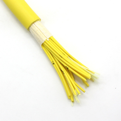 Singlemode Multimode Breakout Fiber Optic Distribution Cable 12 Core LSZH OFNR Riser Jacket