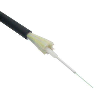 OEM FTTH Cable Single Mode Duplex Indoor GJFJV G652D 3mm Diameter Fiber Optic Cable