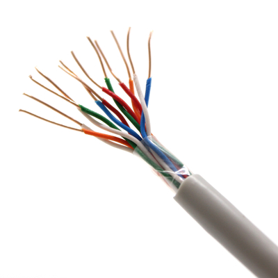 Indoor 12 Core 24core Unshielded Copper Telephone Cable And Wire with PE Insulation Material