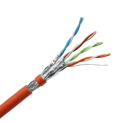 Factory Price Cat7 SFTP Network Cable Indoor And Outdoor OEM Support Cable Fluk Test Pass Ethernet Cable