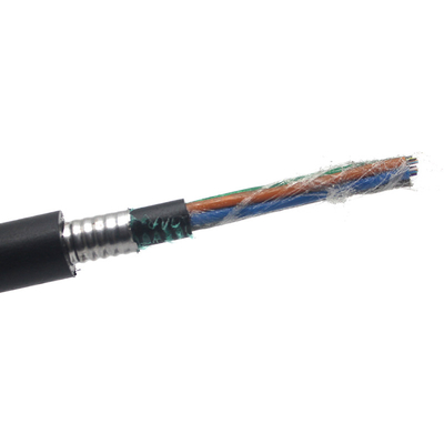 China Manufacturer Fiber Optic Cable Internet 48 Core Fiber Optic Drop FTTH Cable GYTY53-24 Optic Cable