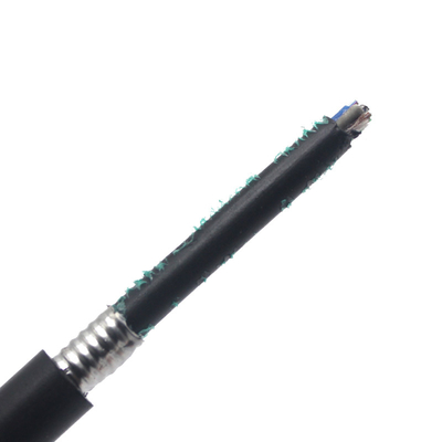China Manufacturer Fiber Optic Cable Internet 48 Core Fiber Optic Drop FTTH Cable GYTY53-24 Optic Cable