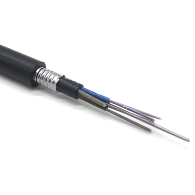 144-288 Cores Double PE Jacket Fiber Optic Cable GYTA53 GYTY53 with Steel Armour