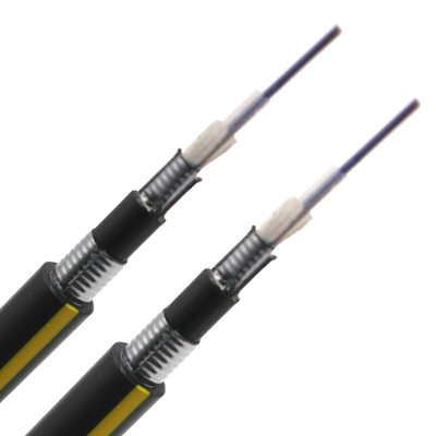 GYXTW53 4/6/8/12/24 Core Fiber Cable Waterproof Fiber Optical Cable Singlemode 9/125