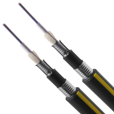 GYXTW53 4/6/8/12/24 Core Fiber Cable Waterproof Fiber Optical Cable Singlemode 9/125