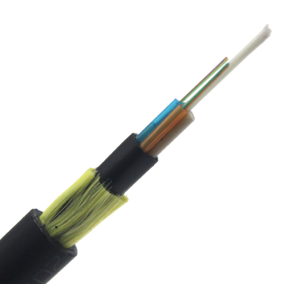FRP Central Strength Member ADSS Fiber Optic Cable with G655 Optic Fibre and 48 Core