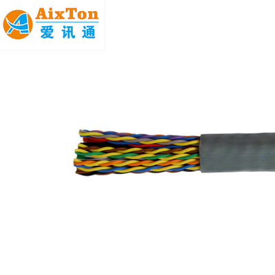 20P 50P 100P 150 Pair Telephone Cable Solid Cat3 24AWG Phone Line Cable Different Length