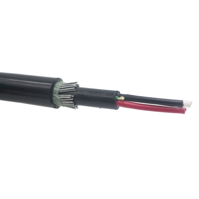 GDTS Hybrid 8 12 Core Custom Optical Fiber Cable with Copper Wire Single Mode Fiber Communication Cables