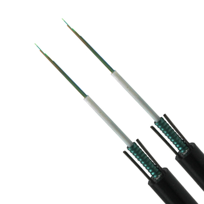 PE Outer Jacket Material 24 Core Fiber Optic Cable for Durable Armor Design