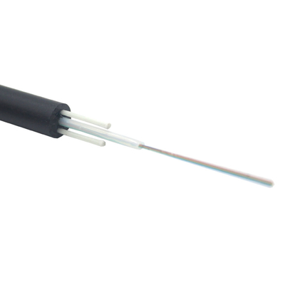 Telecommunication GYFXTY 2-12 Core Fiber Optic Cable with 7.2±0.5mm Cable Diameter and Central Loose Tube Construction