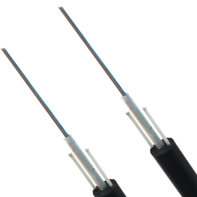 2*FRP Round Type 24 Core Outdoor Fiber Optic Cable GYFXTY/GYFXY FRP Strength Central Tube