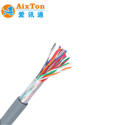 2-200 pairs CAT3 CAT5 Multi Pair Telephone Cable Armoured 0.4mm 0.5mm 0.6mm Copper