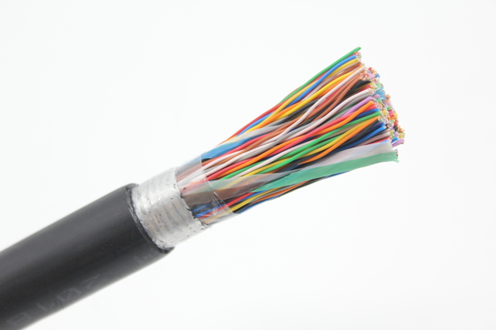 HYAC 4 Pair 10 Pair 16 Pair 20 Pair 32 Pair 50 Pair 100 Pair 10*2*0.5 Outdoor Telephone Cable With Steel Messenger