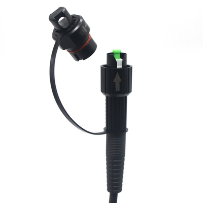 Customized Corning Optitap Connector LSZH Outdoor Drop Cable Waterproof Connector Fiber Patch Cord Fiber Optic Equipment 1 2 4