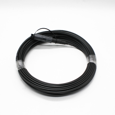 Customized Corning Optitap compatible drop Cable Fiber patch cord Optitap Connector