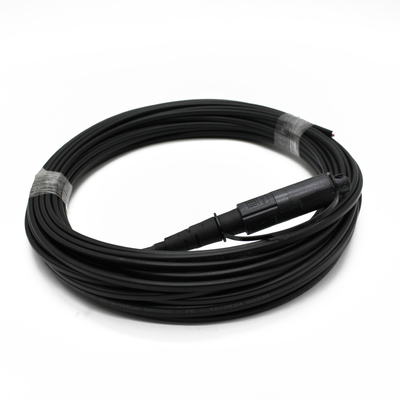 Customized Corning Optitap compatible drop Cable Fiber patch cord Optitap Connector