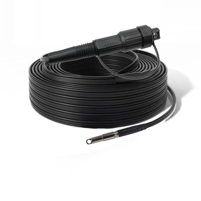 Waterproof Opti-tap Corning LC APC connector fiber optic patch cord with G657A1 G657A2 Single mode Flat drop cable