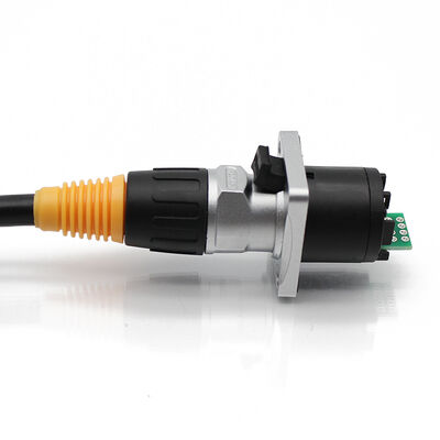 1m High-Definition LED Splicing Screen Signal RJ45 Network Cable with XLR Male