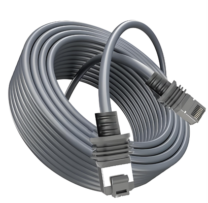 Compatible with Starlink Standard Gen 3/ Standard 4/ 4X/ V4, Replacement Extension Cable Waterproof Satellite (100FT), Grey