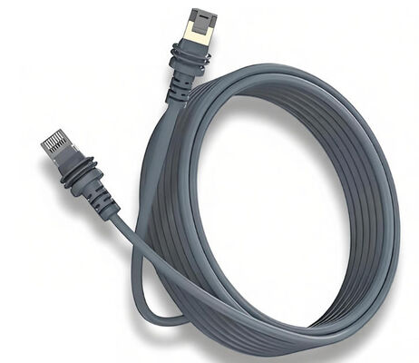 3rd Generation Straight Headed Rectangular Satellite Network Cable Gen3 Ethernet V3 Starlink Cable 10 Gigabit Shielded
