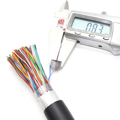 CAT3 Telephone Cable 25 30 50 100 200 Pairs Telephone Cable 0.4mm 0.5mm 0.6mm Copper Multipair Cable