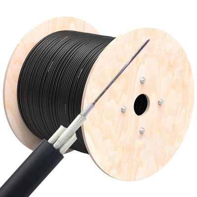 Self Supporting GYFXTY FL Flat Drop Fiber Cable 24 Core Gyfxy Ftth Drop Cable