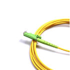 Simplex Patch cables Single Mode Fiber Optic E2000 APC UPC Pigtail Patch Cord