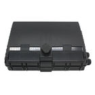 IP65 16 Core Fiber Optic Accessories FTTH FAT Black Fiber Optical Distribution Box