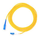 Communication 3m Fiber Optic Patch Cord LC APC Sc APC Sm For FTTH