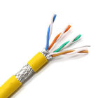 Pure Bare Copper 10G 1000Mhz Cat7 Sftp Cable Double Shielded 23AWG SSTP SFTP