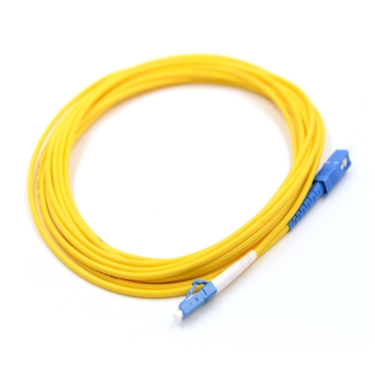 SC Upc LC UPC Simplex Fiber Patch Cord Single Mode For Cabling System